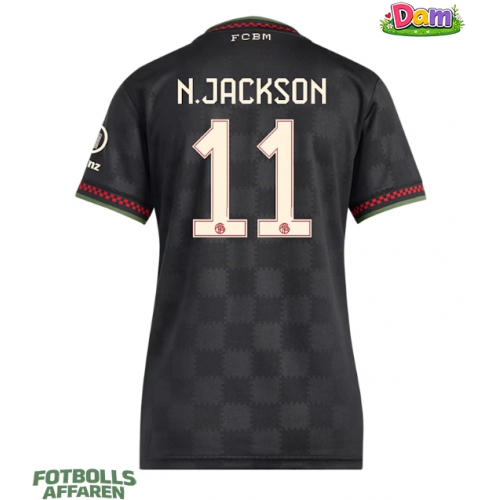 Bayern Munich Nicolas Jackson #11 Tredje Tröja Kvinnor 2025-26 Kortärmad